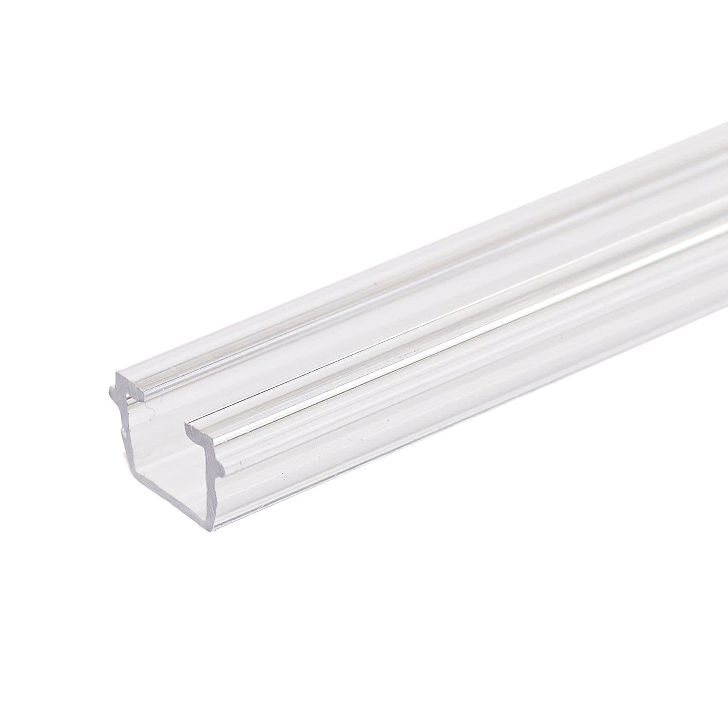 Gardinen-Inlay klar, Innenformat B=9.7 H=6.5mm Schlitz 6mm, 100cm