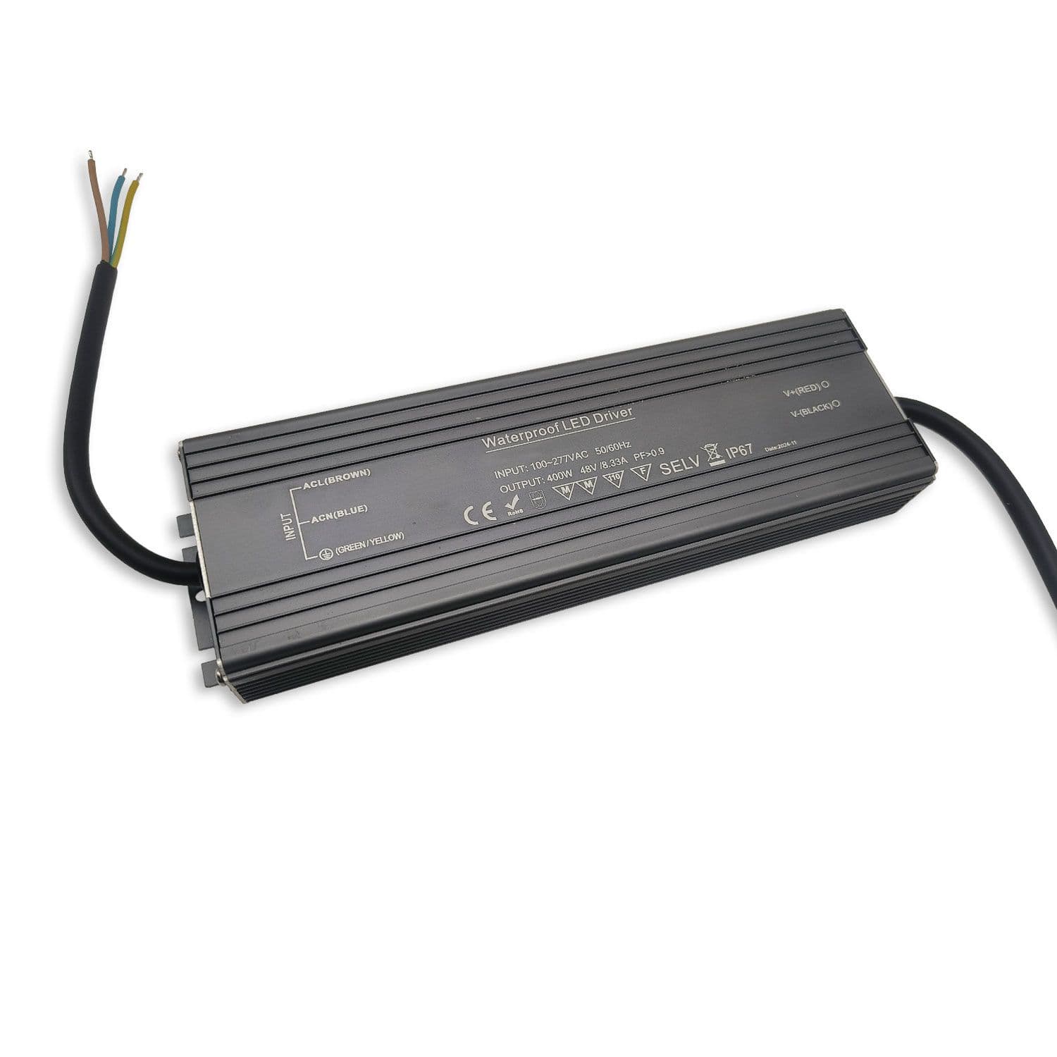 LED Trafo 48V/DC, 400W, kompakt, IP67, SELV