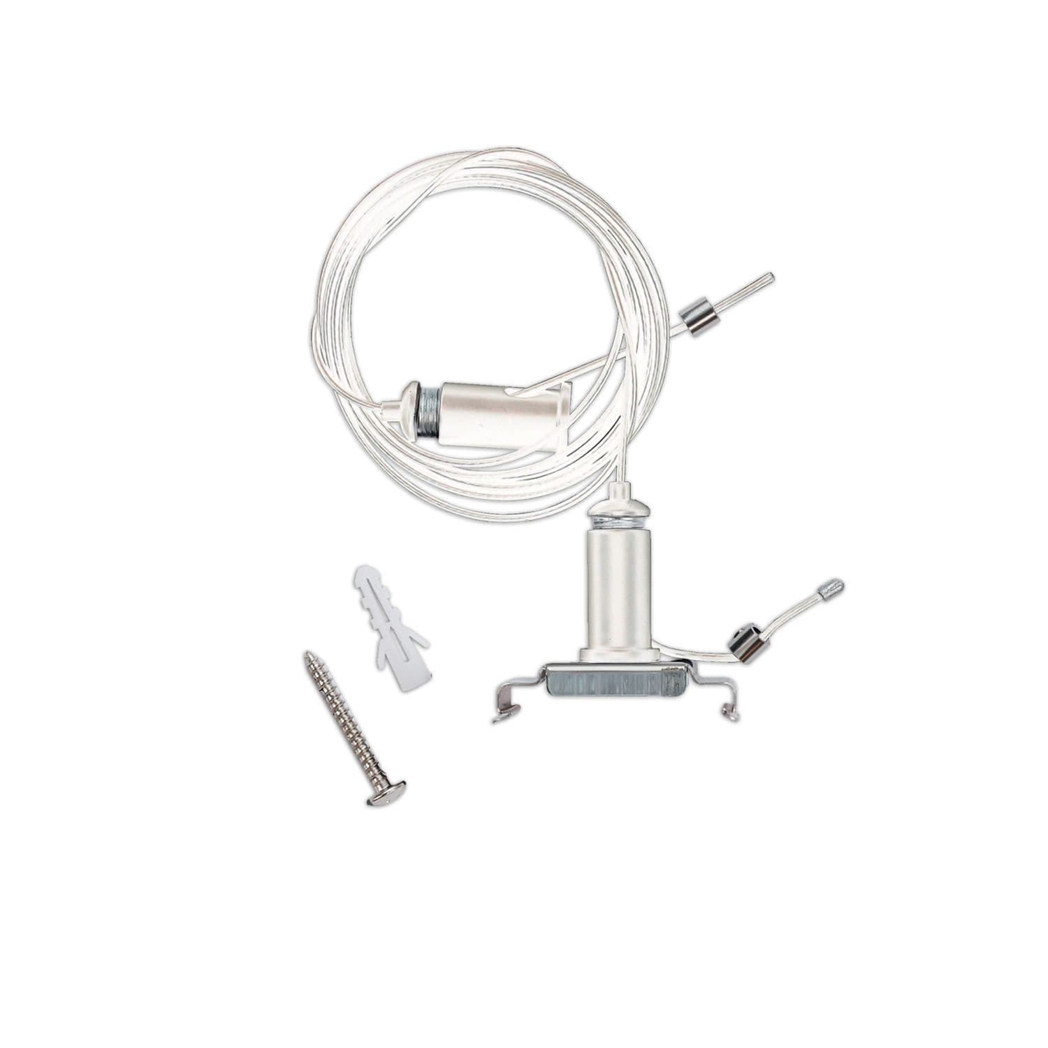 LINKLINE50 Seilabhängung Set (exkl. Baldachin) für LED Hängeleuchte, weiß