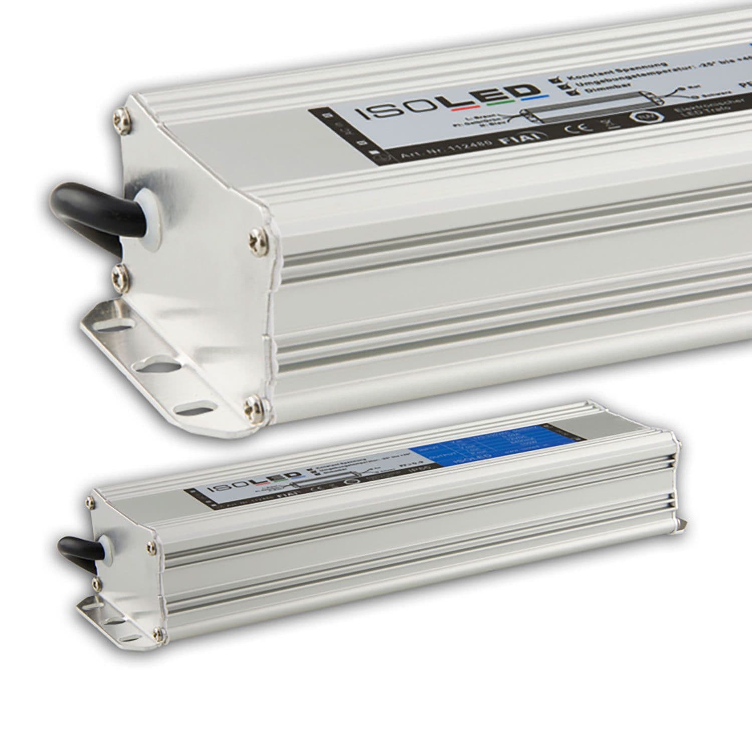 LED Trafo 12V/DC, 20-100W, IP65, dimmbar (Spannungssenke)