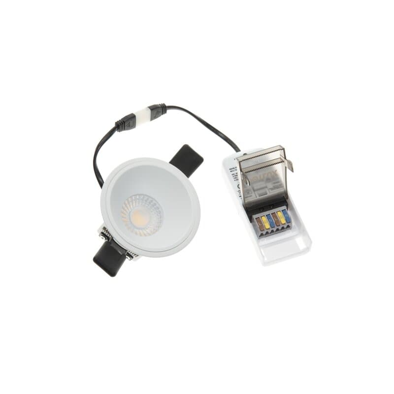 DOTLUX LED-Downlight MULTIsnap 6W 2700K/3000/4000K COLORselect Weiß