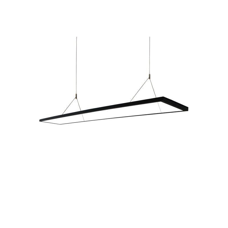 DOTLUX LED-Büroleuchte HOVER 41W COLORselect UGR<19 schwarz