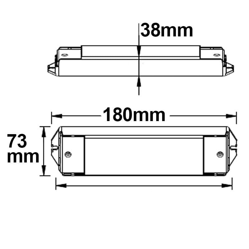 Sys-One Funk PWM-Dimmer IP66, 4 Kanal, 12-36V 4x5A