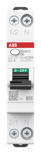 FI/LS-Schalter DS301C-C, 1P+N