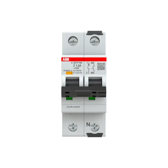 Leitungsschutzschalter S301P-Z, 1P+N