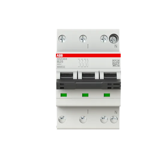 Leitungsschutzschalter SNX203-B, 3P+N