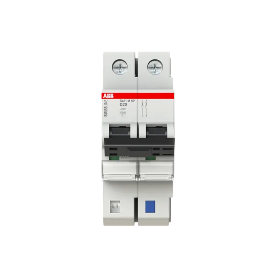 Leitungsschutzschalter S401M-D, 1P+N, S400NP