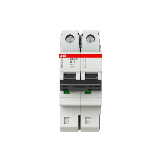 Leitungsschutzschalter S402P-B, 2-polig, S400