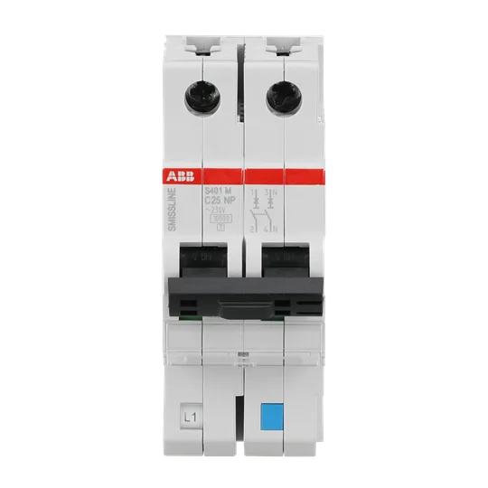 Leitungsschutzschalter S401M-C, 1P+N, S400NP