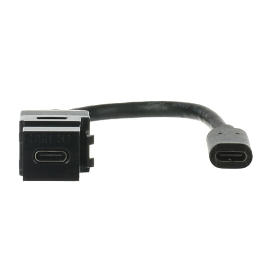Kabelpeitsche Keystone Modular-Jack-Einsatz, Keystone USB-Stecker Ausführung:
