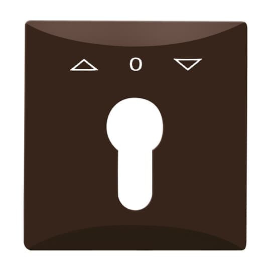 Zentralscheibe mit Aufdruck Symbol "Pfeile" und "0" für Jalousie