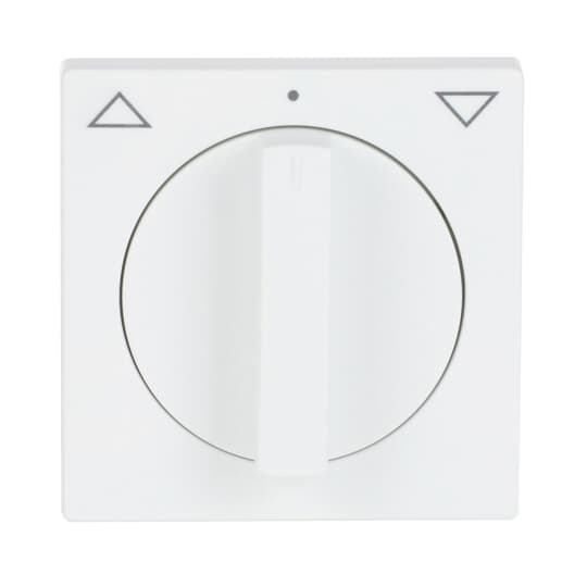 Zentralscheibe mit Aufdruck Symbol "Pfeile" für Jalousie, Drehknopf
