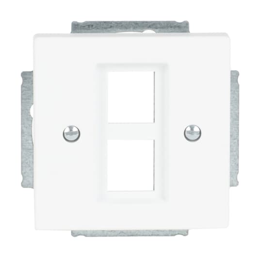 Zentralscheibe Modular-Jack-Einsatz, Keystone 2-fach