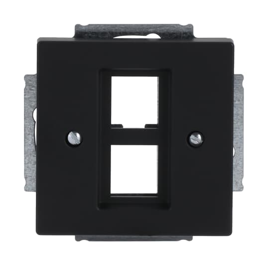 Zentralscheibe Modular-Jack-Einsatz, Keystone 2-fach