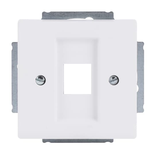 Zentralscheibe Modular-Jack-Einsatz, Keystone 1-fach