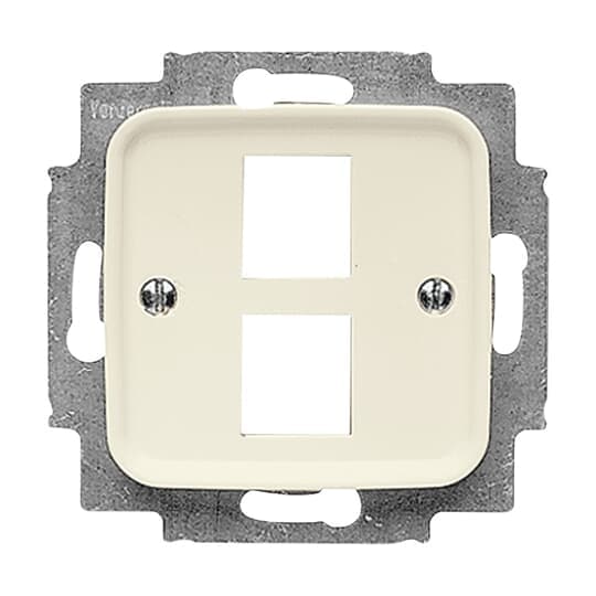 Zentralscheibe Modular-Jack-Einsatz, Keystone 2-fach