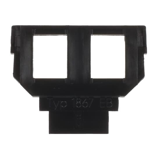 Sockel 2 x 6- und 8-polige Modular-Jack, Kat. 3