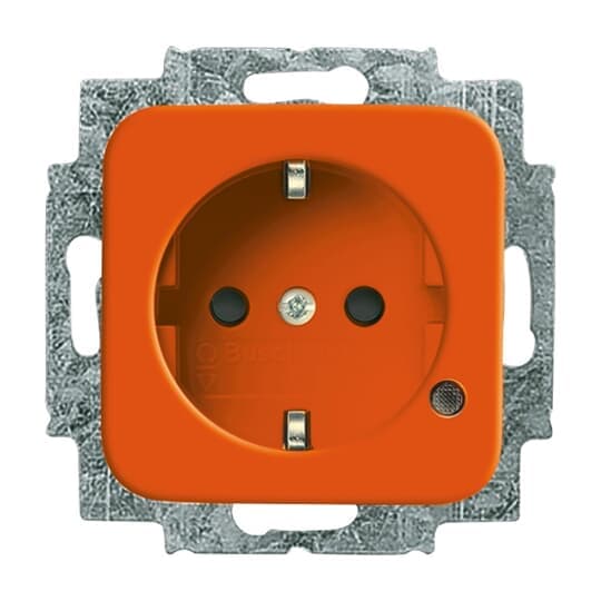 SCHUKO Steckdosen-Einsatz Safety+ mit LED-Kontrolllicht