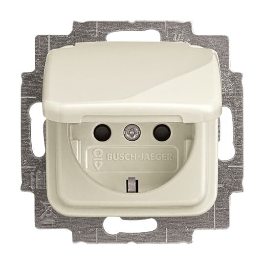 SCHUKO Steckdosen-Einsatz Safety+ mit Klappdeckel