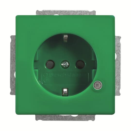 SCHUKO Steckdosen-Einsatz Safety+ mit LED-Kontrolllicht