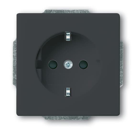 SCHUKO Steckdosen-Einsatz Safety+ mit Schraubklemmen