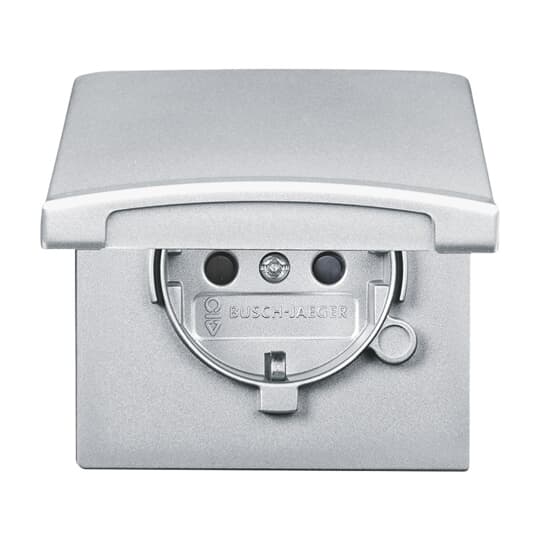 SCHUKO Steckdosen-Einsatz Safety+ mit Klappdeckel