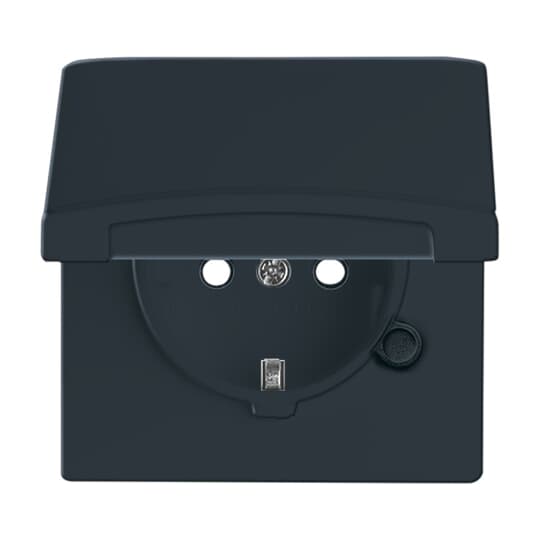 SCHUKO Steckdosen-Einsatz Safety+ mit Klappdeckel