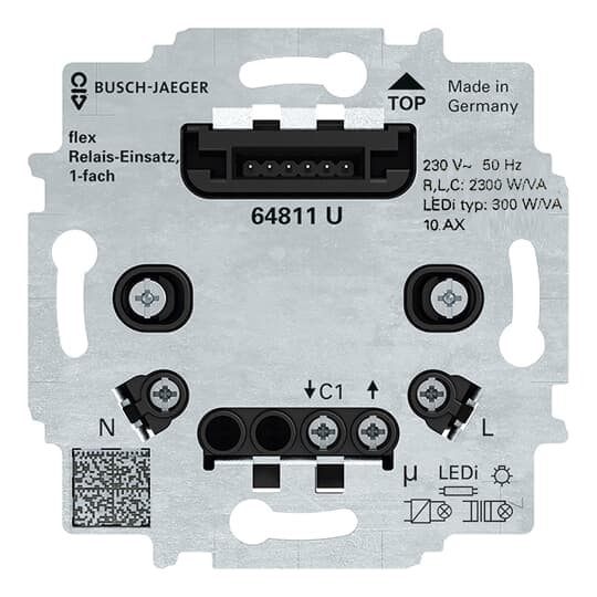 Relais-Einsatz flex 1-fach 230 V