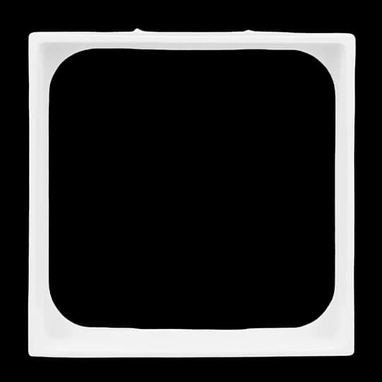 Zwischenring 50x50 mm für Kommunikations-Steckverbinder