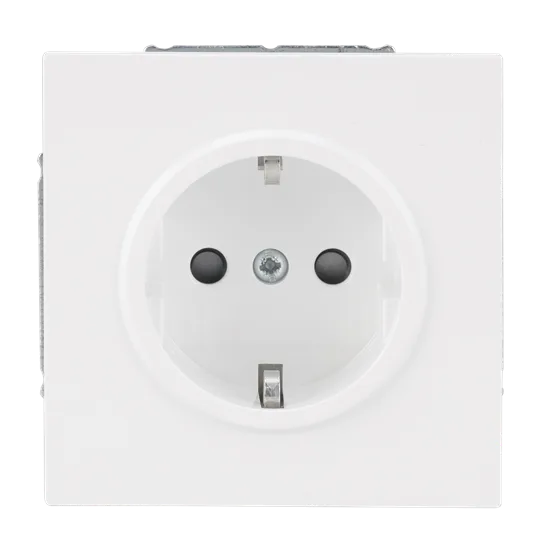 SCHUKO Steckdose Safety+ mit Schraubklemmen