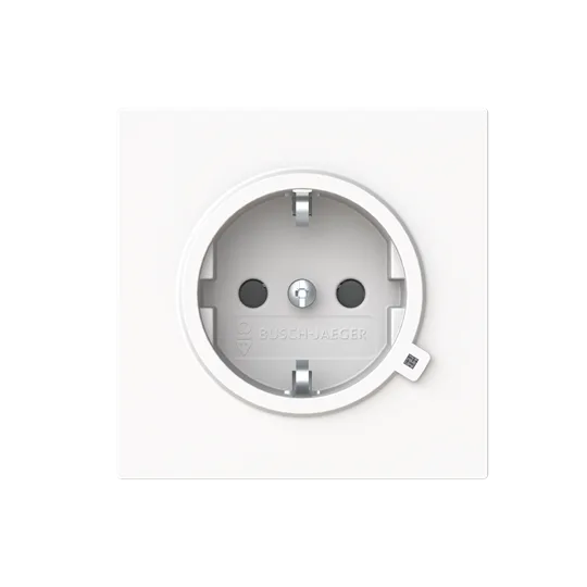 SCHUKO Steckdosen-Einsatz Safety+ mit LED-Kontrolllicht