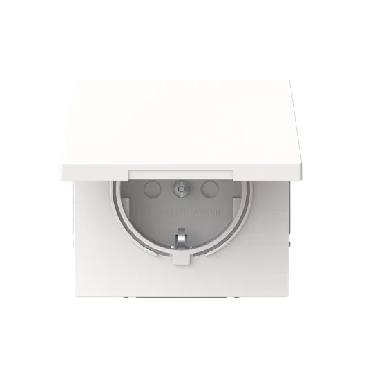 SCHUKO Steckdosen-Einsatz Safety+ mit Klappdeckel