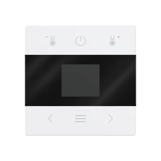 Zentralscheibe für Raumtemperaturregler mit Display Bluetooth