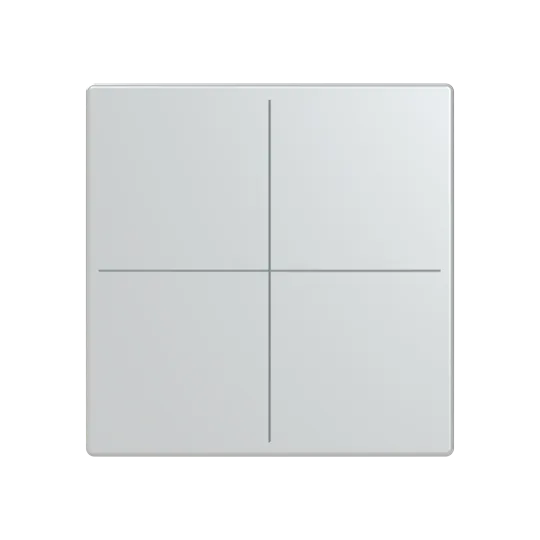 Abdeckung, 4-fach, für Keypad, Format 63
