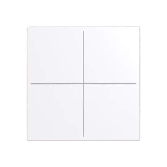 Abdeckung, 4-fach, für Keypad, Format 63