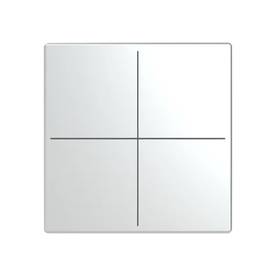 Abdeckung, 4-fach, für Keypad, Format 63