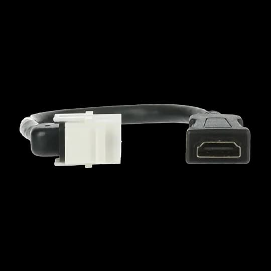 Kabelpeitsche HDMI-Keystone, Ausführung: gerade