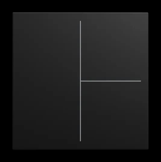 Abdeckung, 3-fach, für Keypad, Busch-balance SI