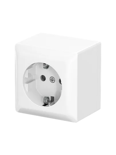 SCHUKO Steckdose Safety+ 16 A Busch-balance AP
