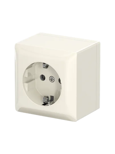 SCHUKO Steckdose Safety+ 16 A Busch-balance AP