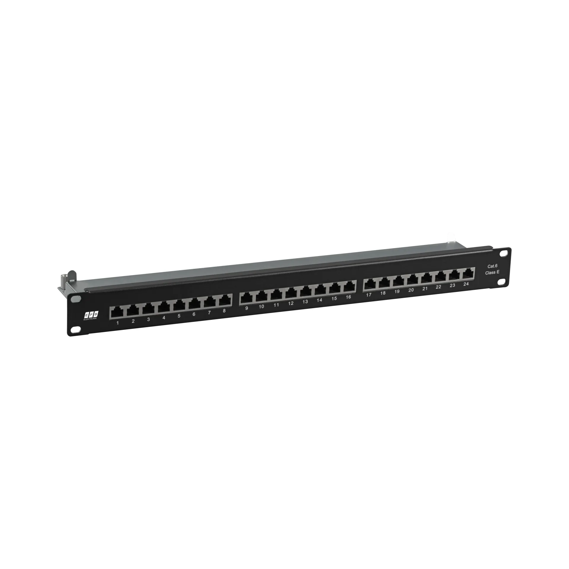 Patchpanel STP 24xRJ45 Cat.6 19“ 1HE