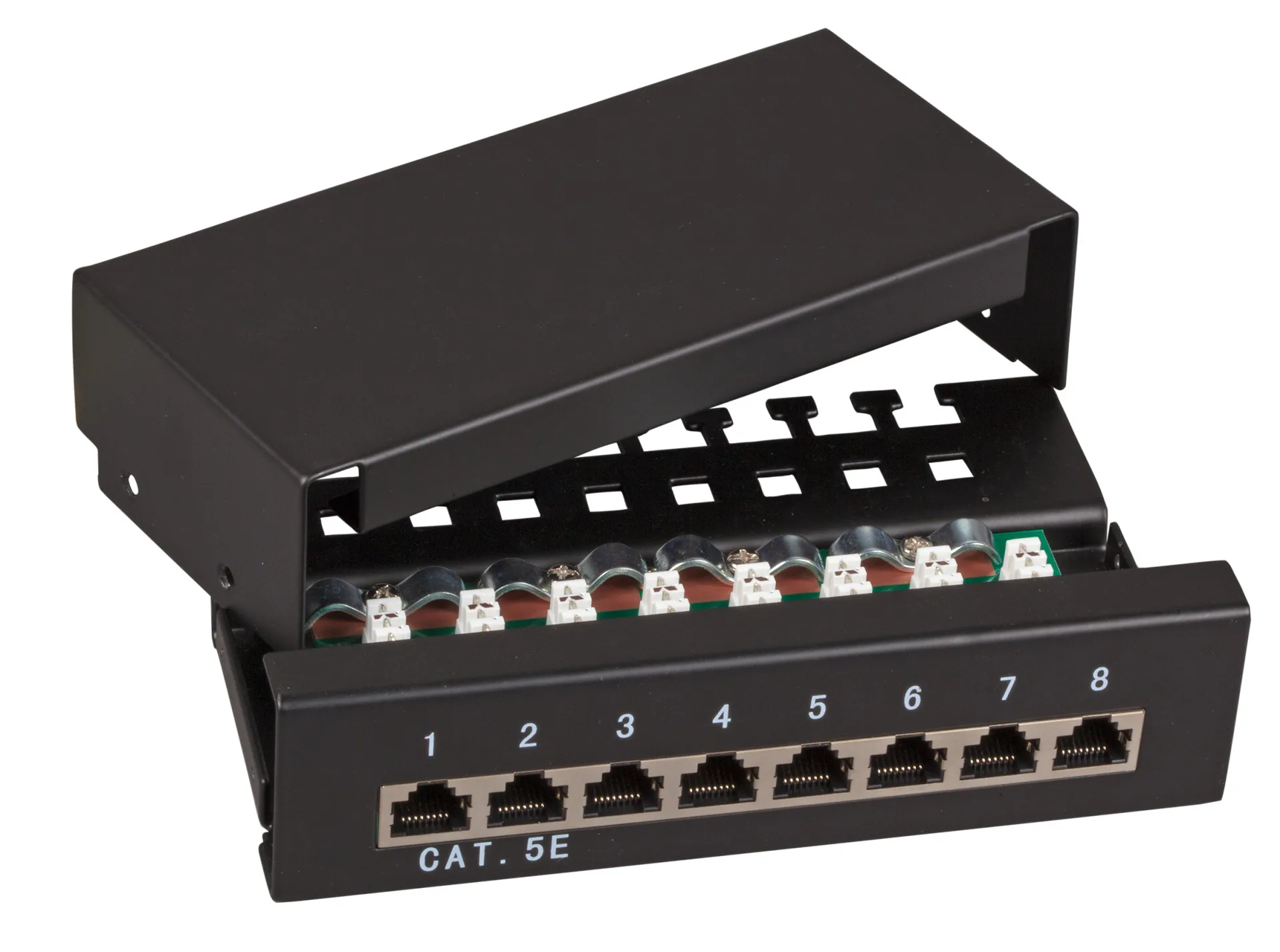 Mini-Patchpanel STP 12xRJ45 Cat.6 10“ 1HE