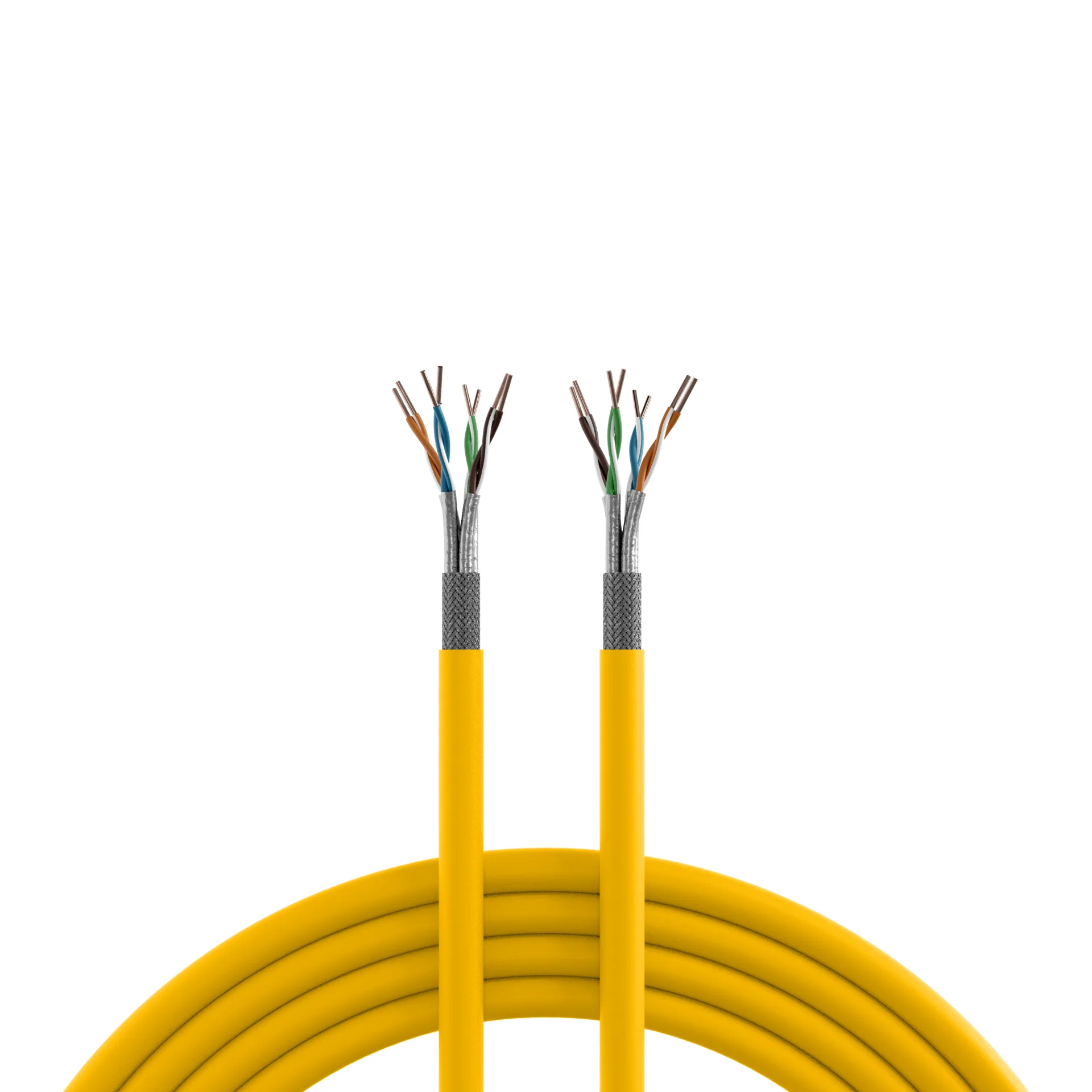 INFRALAN® Cat.7A 1250 AWG22 S/FTP 4P CPR Dca 25Gbit/s ready