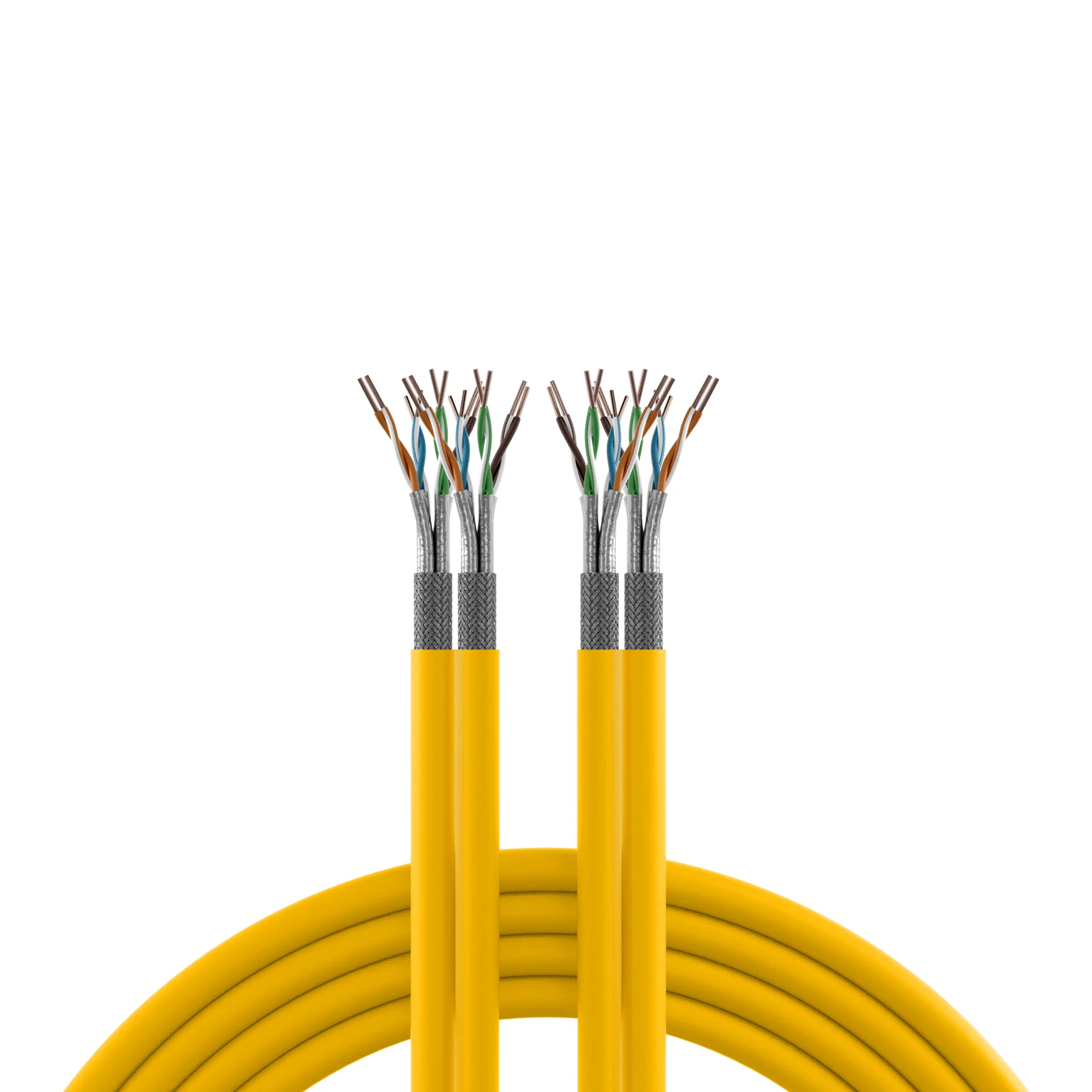 INFRALAN® Cat.7A 1250 AWG23 S/FTP 2x4P CPR Cca