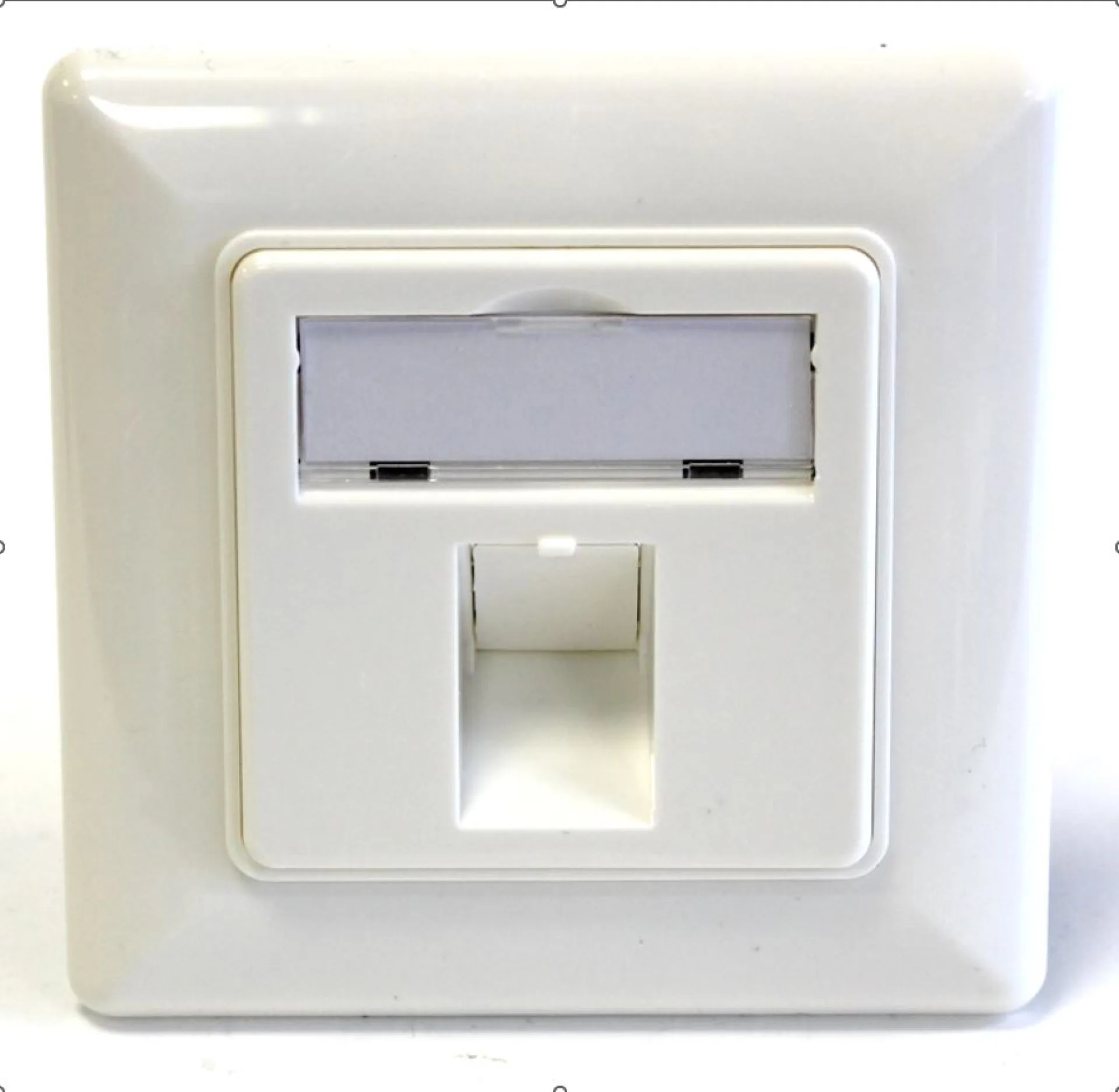 Rahmenset 1-Port für Keystones DIN49075