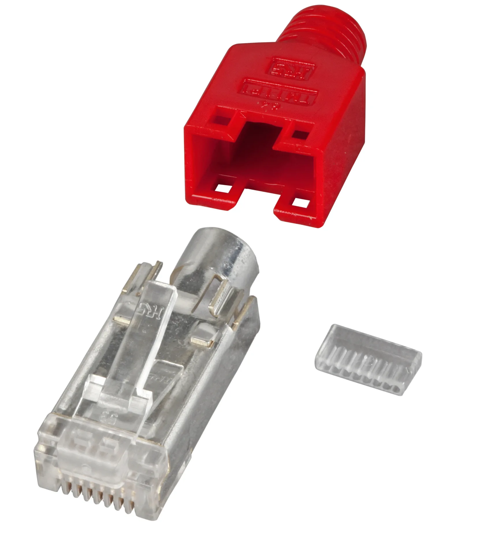 RJ45-Hirose Stecker STP TM11 100 Stück 3 Elemente Cat. 5e