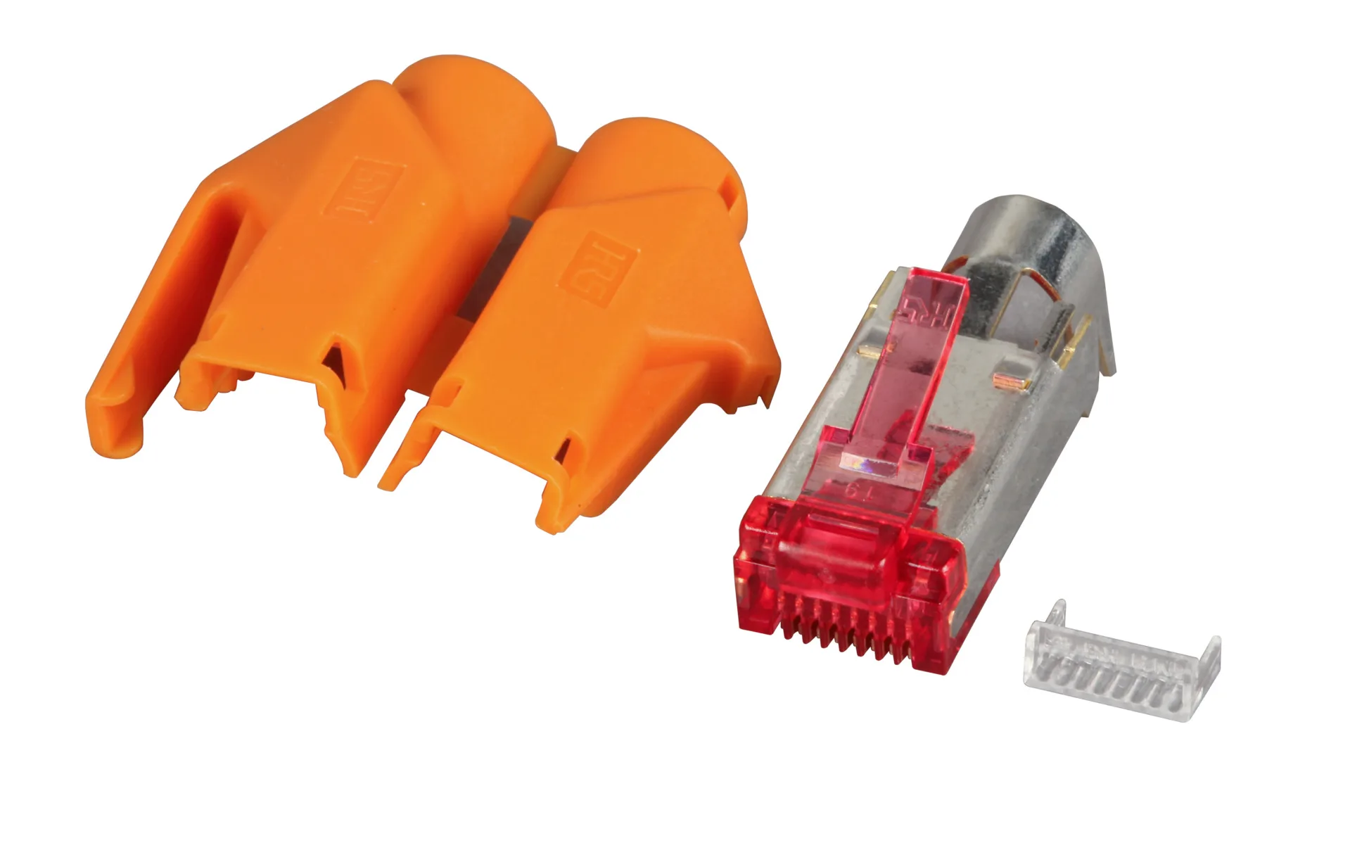 RJ45-Hirose Stecker STP TM21 100 Stück 3 Elemente Cat.6