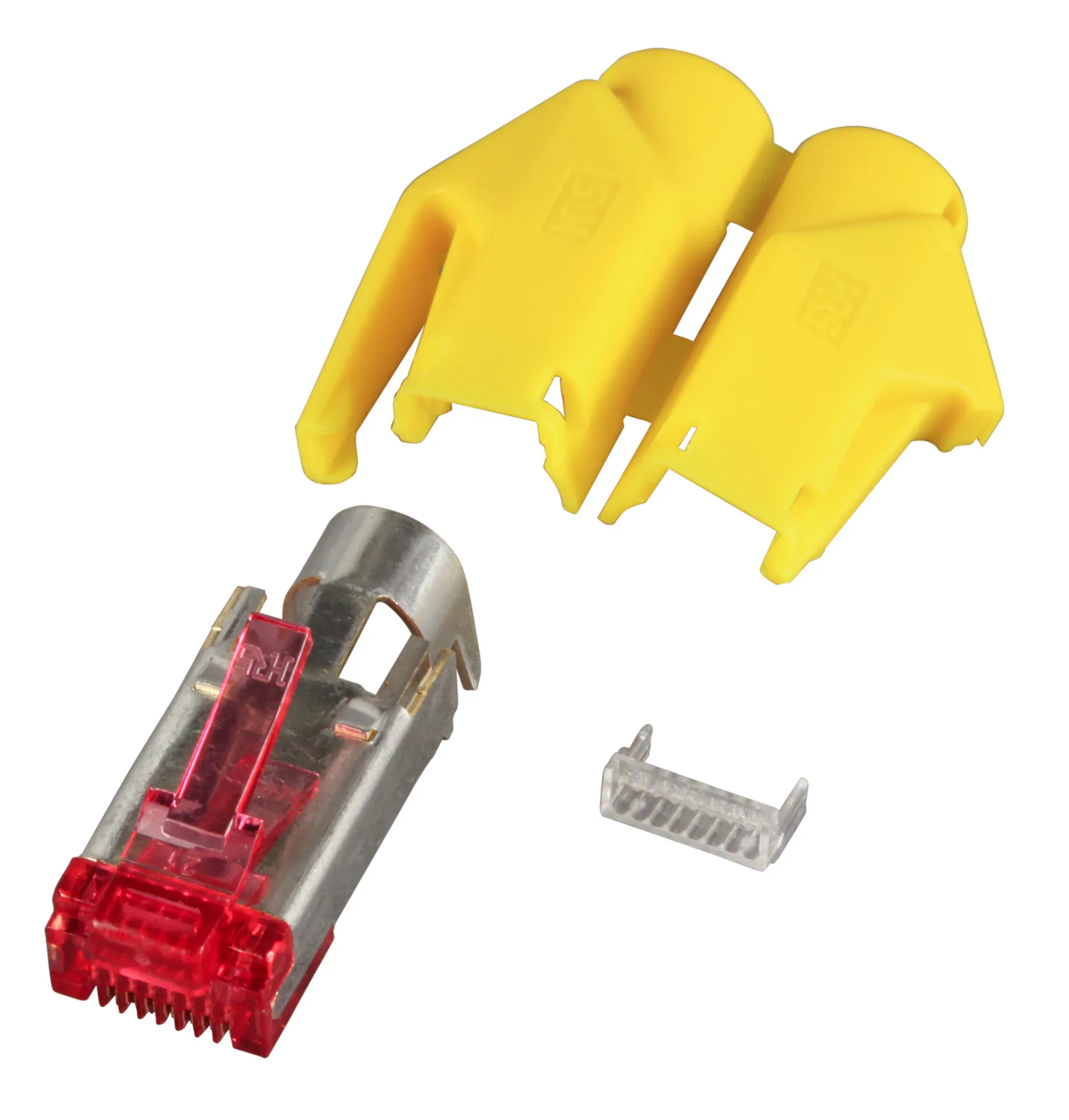 RJ45-Hirose Stecker STP TM21 50 Stück 3 Elemente Cat. 6