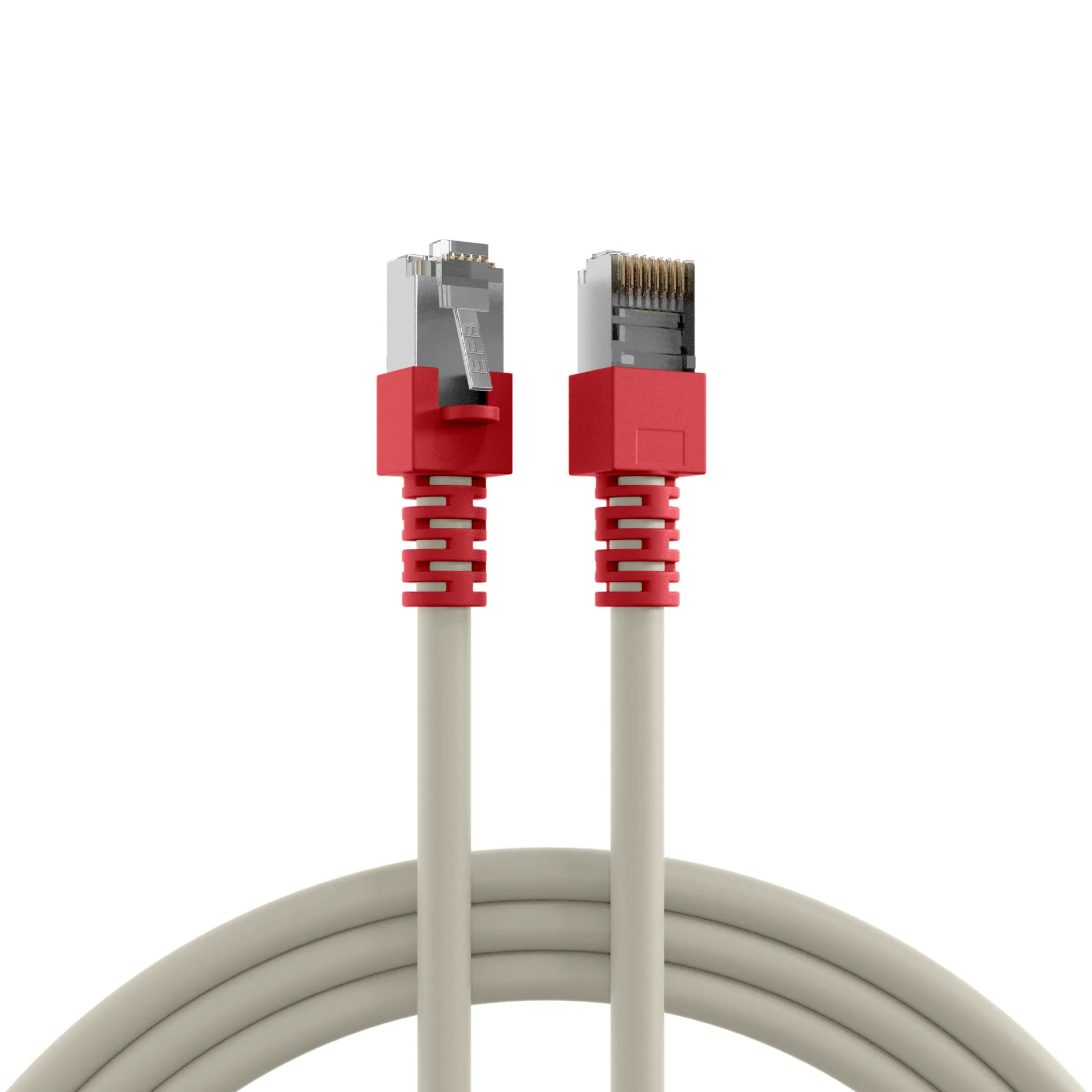 RJ45 Patchkabel Cat.5e SF/UTP PVC Tülle CCA crossed