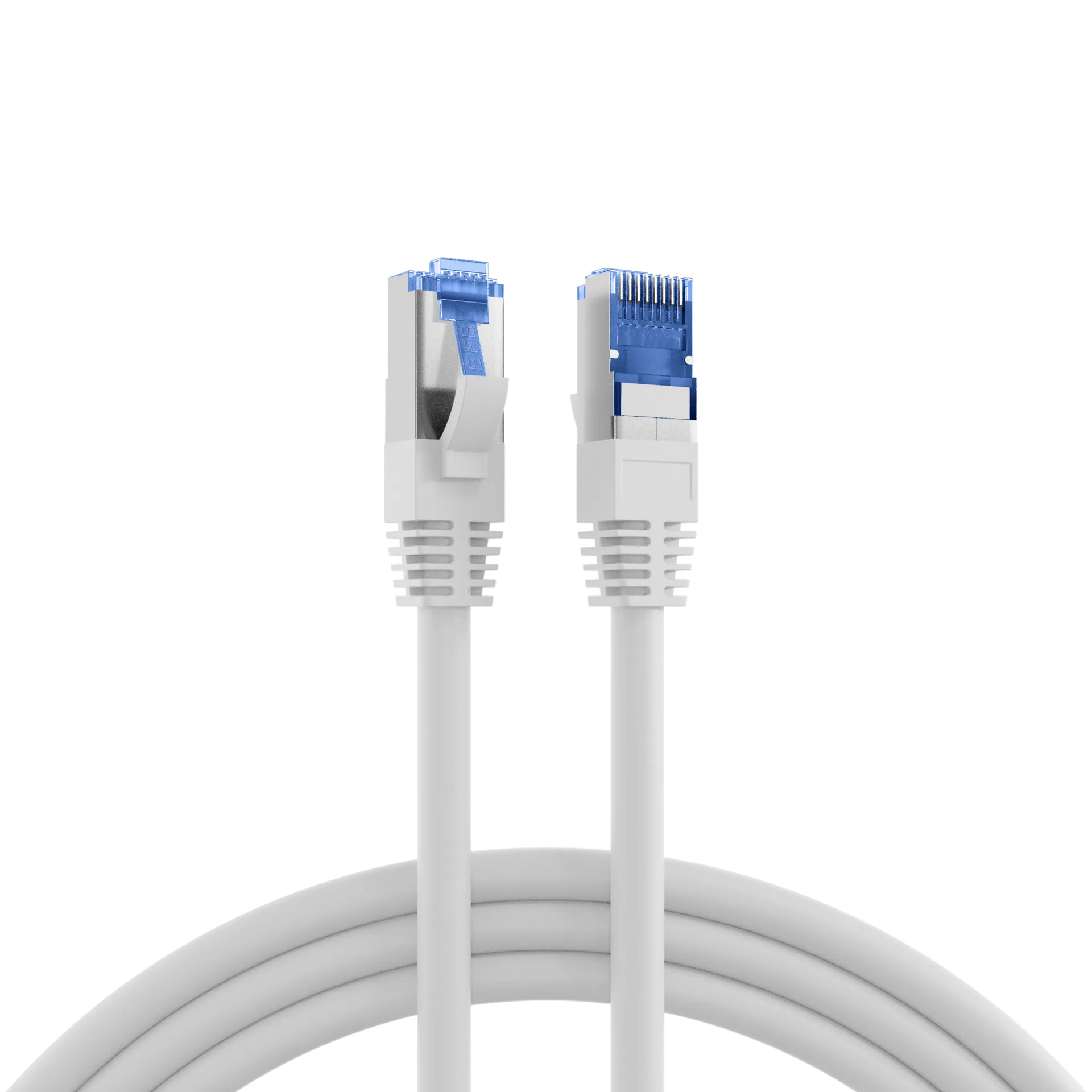 RJ45 Patchkabel Cat.6A S/FTP TPE Cat.7 Rohkabel superflex